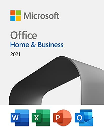 Microsoft Office Home & Business 2021 | Word, Excel, PowerPoint, Outlook | One-time purchase for 1 PC or Mac | Instant Download