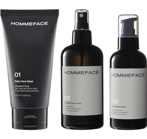 Daily Trio Skin Care Set for Men, 3-Step Routine