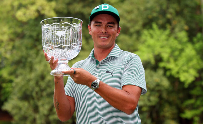 Rickie Fowler wins Masters Par 3 Contest, five players make ace