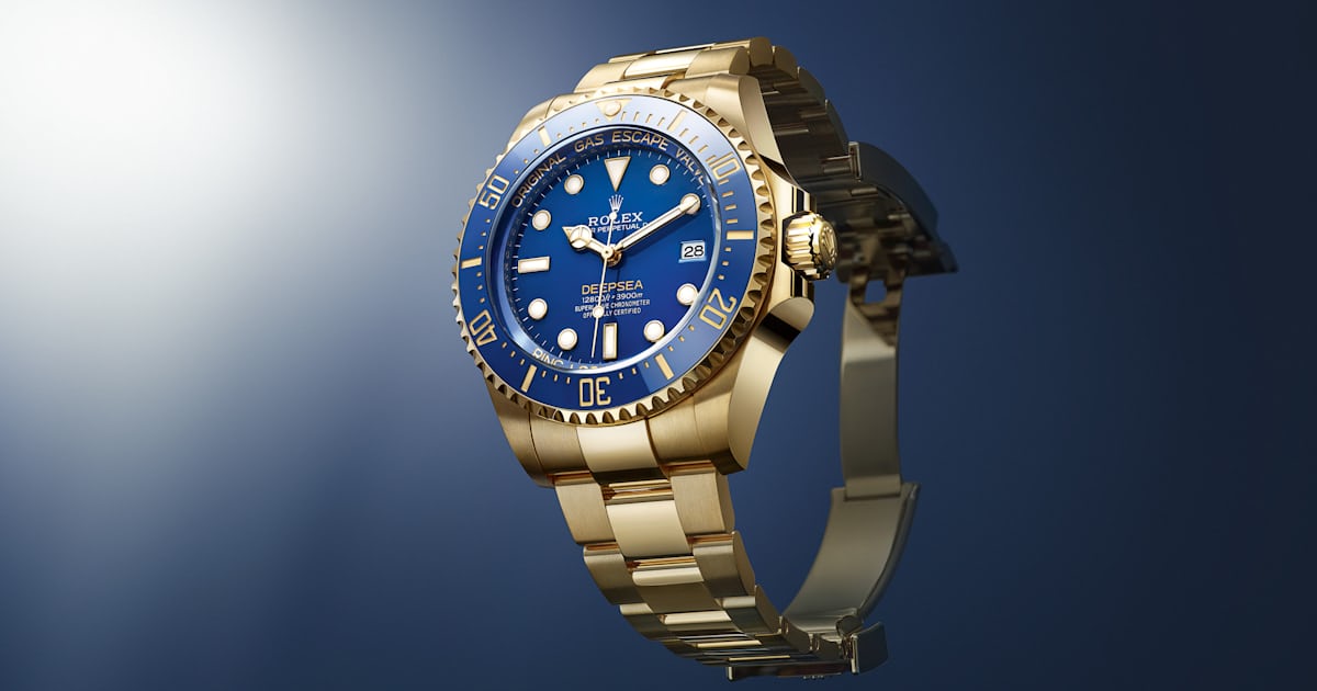 The Rolex Deepsea Goes Full Gold (And Blue)